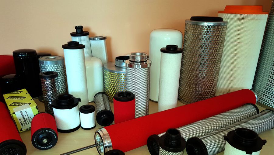 Visų filtrų gamintojų suspausto oro filtrų elementai