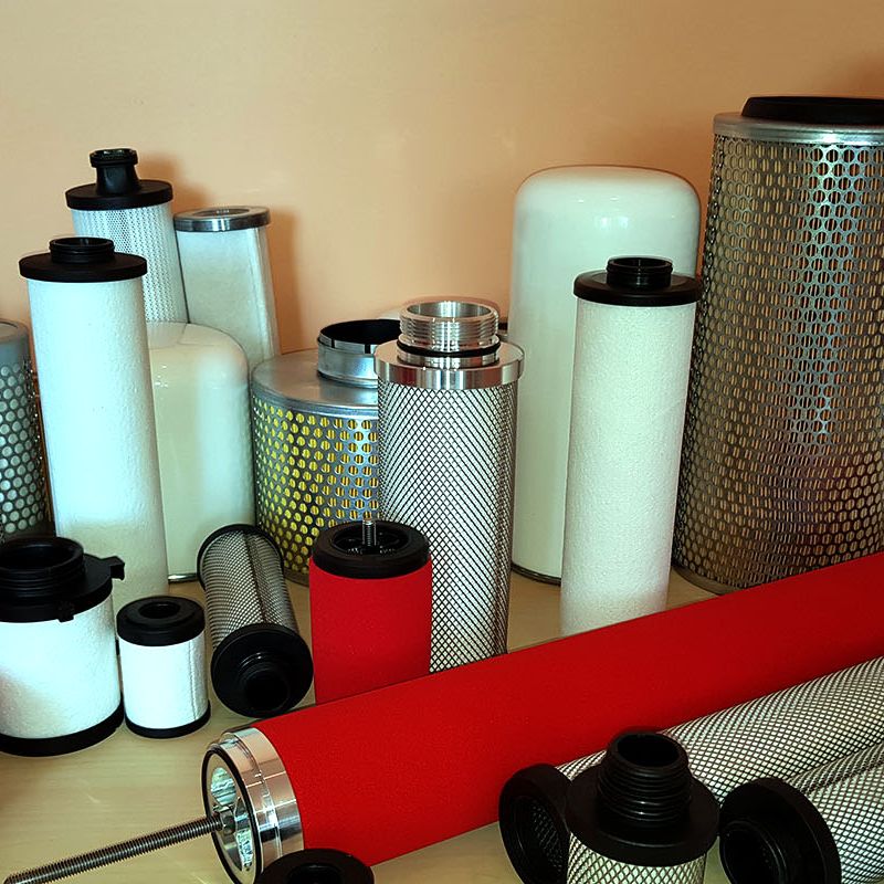 Visų filtrų gamintojų suspausto oro filtrų elementai